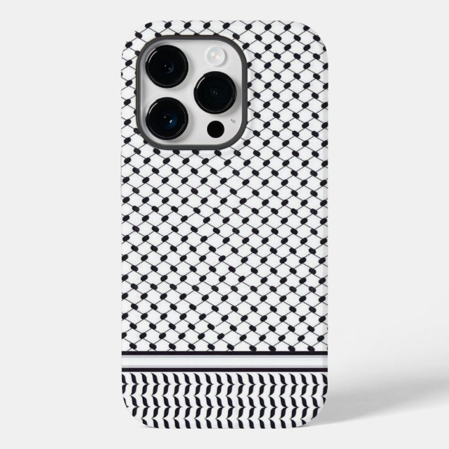 Palestine Arabic Traditional Keffiyeh Case-Mate iPhone Case (Back)