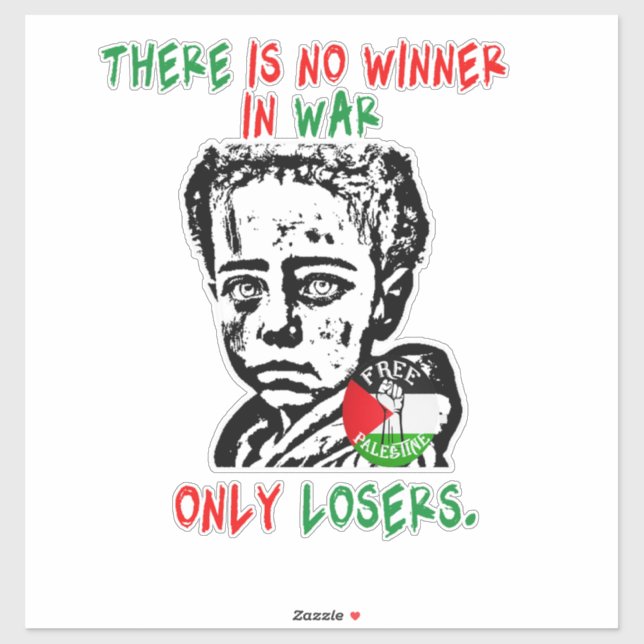 Palestine Car Sticker, Flag of Palestine Decal, Ar (Sheet)