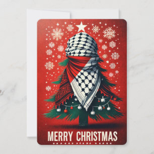 PALESTINE christmas greeting card