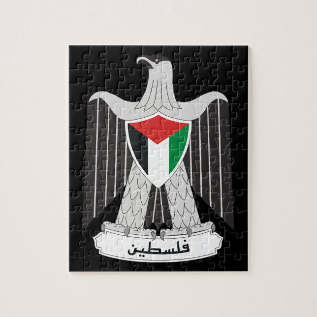 palestine coat of arms jigsaw puzzle (Vertical)