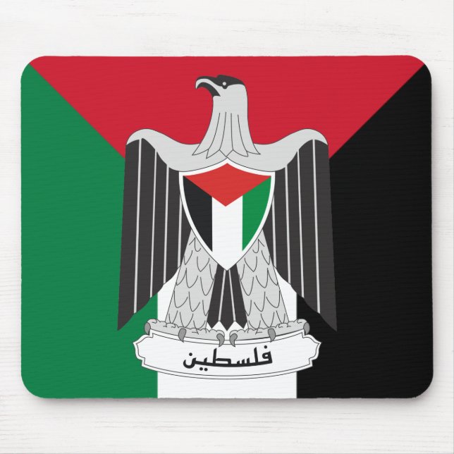 palestine coat of arms mouse pad (Front)