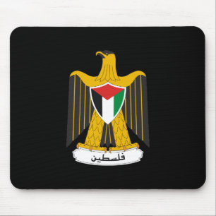 Palestine Coat of Arms Mouse Pad