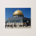 Palestine: Dome of the Rock in Jerusalem Puzzle<br><div class="desc">Enjoy putting this puzzle together of the beautiful intricately designed mosque in Jerusalem.</div>