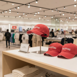 Palestine Embroidered Hat