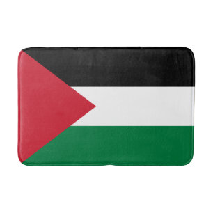 Palestine Flag Bath Mat