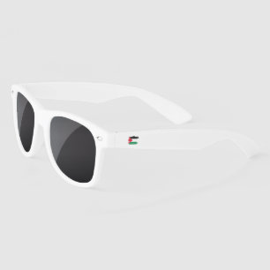 Palestine flag brush stroke, national flag sunglasses