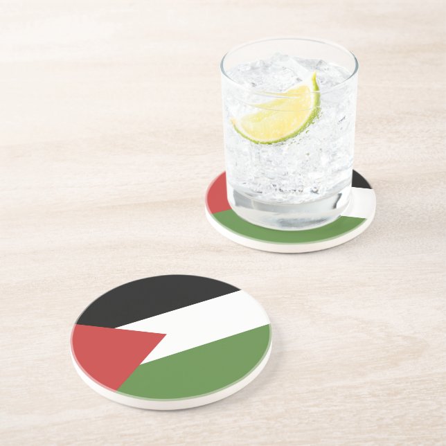 Palestine flag coaster (Side)