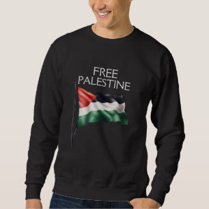 Palestine Flag Free Gaza Sweatshirt