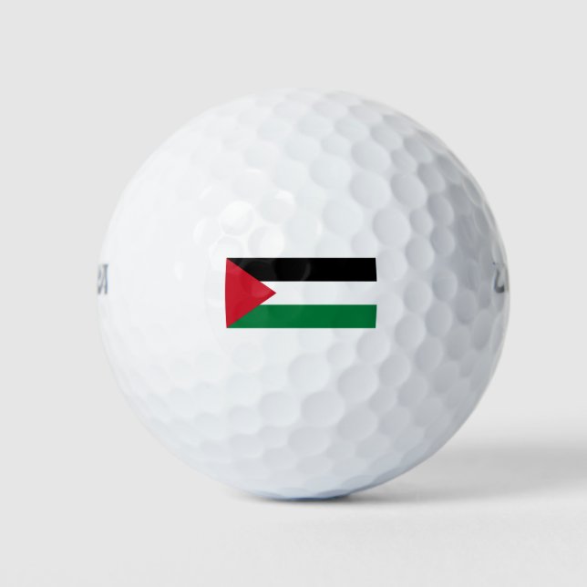 Palestine Flag Golf Balls (Front)