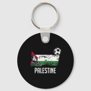 Palestine Flag Jersey Palestine Soccer Team Palest Key Ring