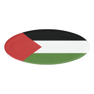 Palestine flag name tag
