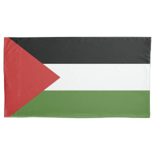 Palestine flag pillowcase
