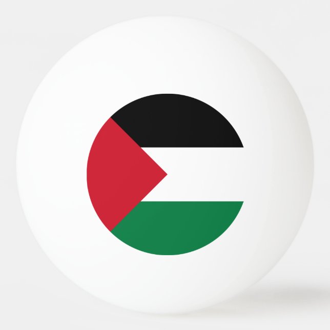 Palestine Flag Ping Pong Ball (Front)