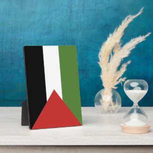 Palestine flag plaque