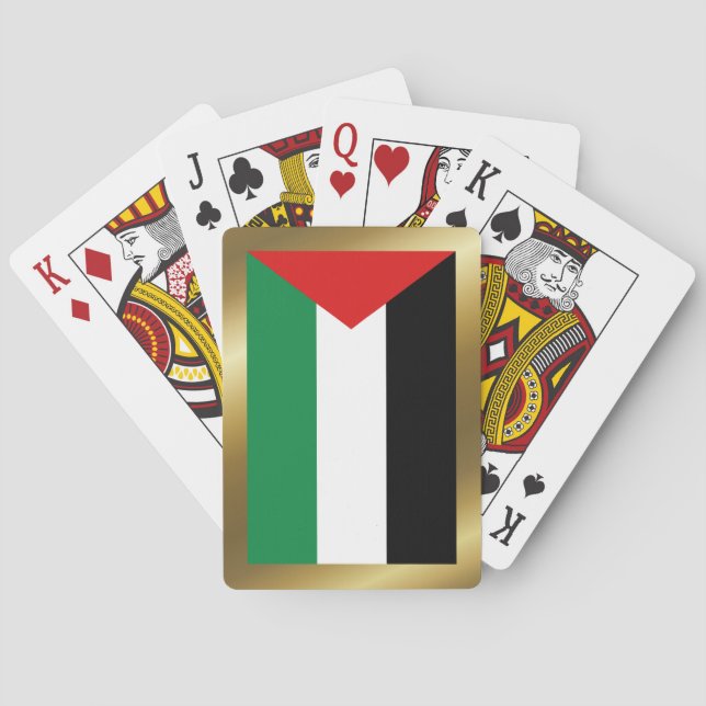 Palestine Flag Playing Cards (Back)