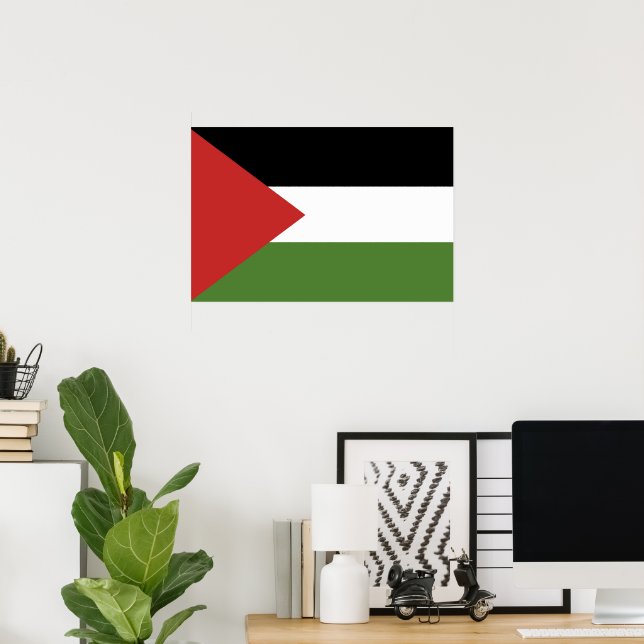 Palestine flag poster (Home Office)