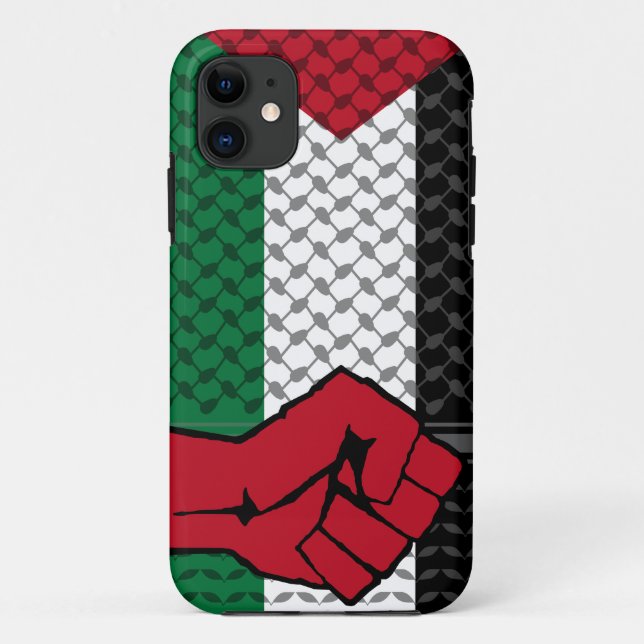 Palestine flag, Save Gaza, free Gaza Case-Mate iPhone Case (Back)