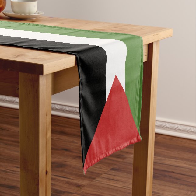 Palestine flag short table runner (In Situ)