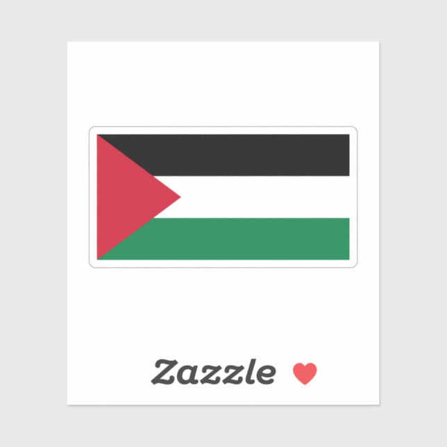 Palestine Flag Sticker (Sheet)