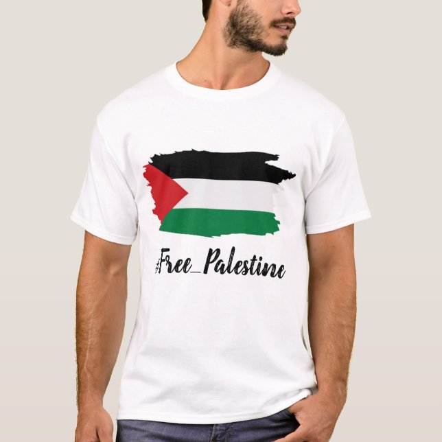 Palestine flag T-Shirt (Front)