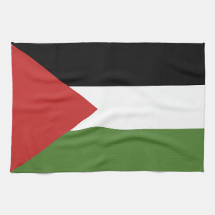 Palestine flag tea towel