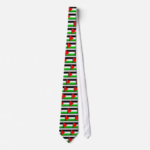Palestine Flag Tie