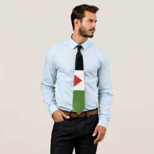 Palestine flag tie