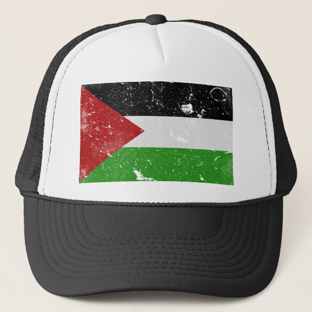 Palestine Flag Trucker Hat (Front)