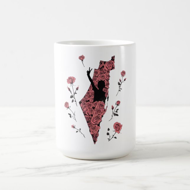 palestine floral mug (Center)