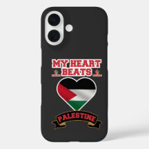 Palestine Heart Flag Love Support Freedom Pride