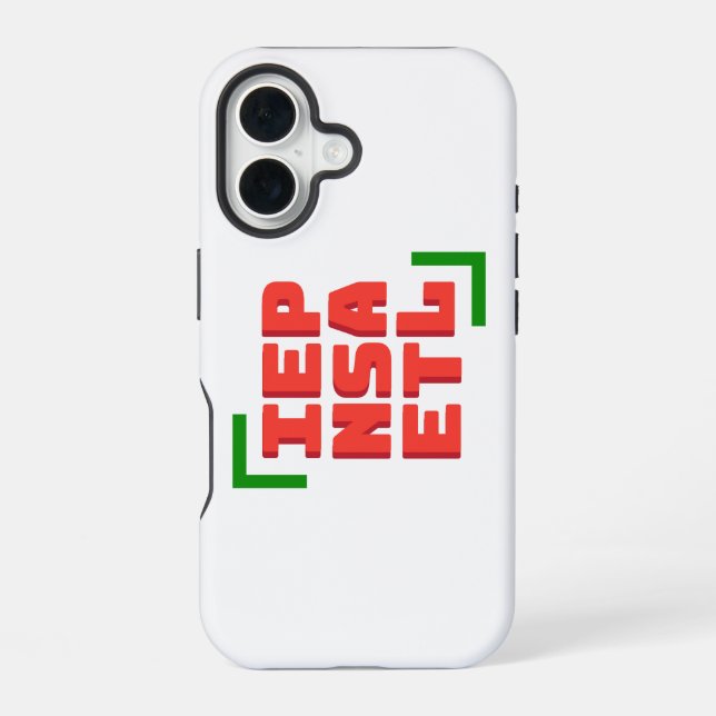 palestine iPhone 16 case (Back)