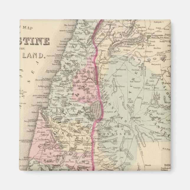 Palestine, Jerusalem Magnet (Front)