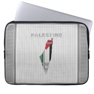 Palestine Keffiyeh Scarf theme Laptop Sleeve