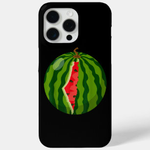 Palestine Map Watermelon Arabic Calligraphy iPhone 15 Pro Max Case