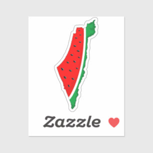 Palestine Map Watermelon Symbol of freedom