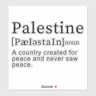 Palestine Meaning design Palestine Definition text