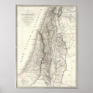 Palestine ou Terre Sainte - The Holy Land Poster