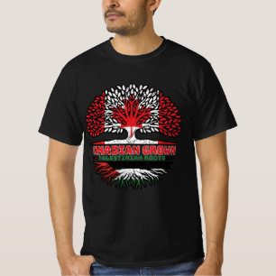 Palestine Palestinian Canadian Canada Tree Roots T-Shirt