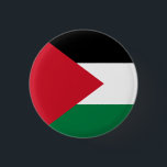 Palestine (Palestinian) Flag 3 Cm Round Badge<br><div class="desc">Customisable World Flag Products - Please feel free to add your own text.</div>