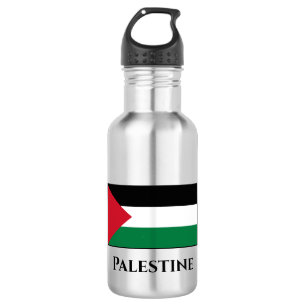 Palestine (Palestinian) Flag 532 Ml Water Bottle