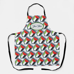 Palestine & Palestinian flag Customised  Apron