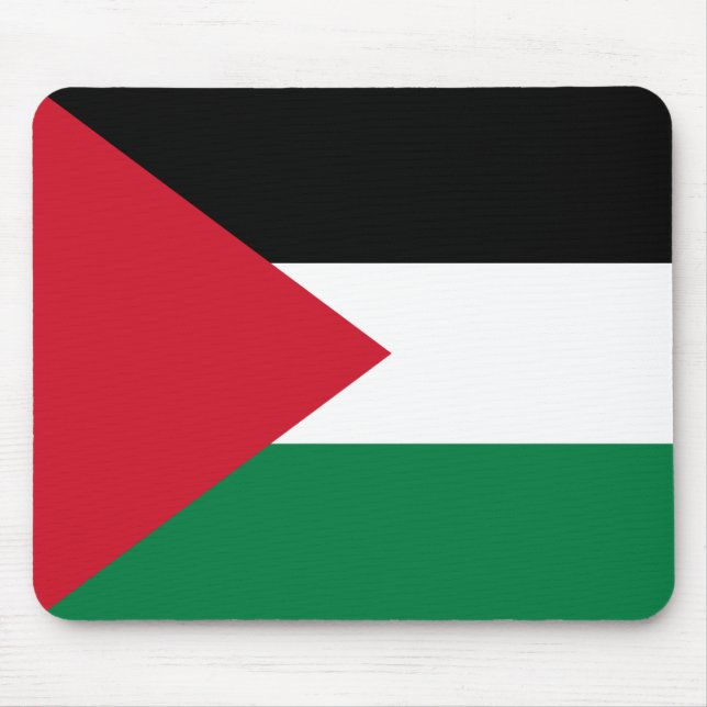 Palestine (Palestinian) Flag Mouse Pad (Front)