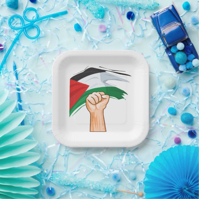 Palestine Paper Plate (Party)