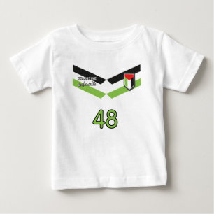 Palestine soccer Jersey Handala customised name Baby T-Shirt