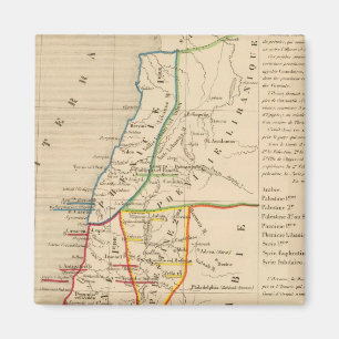 Palestine sous Constantin le Grand, 330 apres JC Magnet