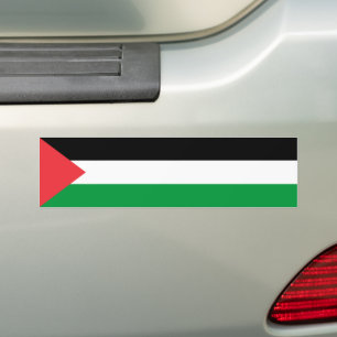 Palestine state flag bumper sticker