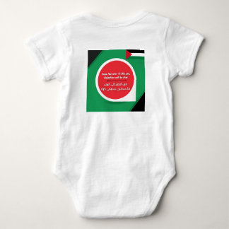 Palestine Support Baby Dress Bodysuit