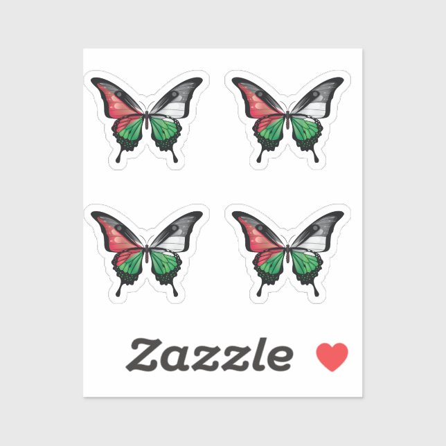 Palestine Swallowtail Butterfly Flag (Sheet)