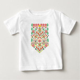 Palestine Tatreez Traditional Embrodery Baby T-Shirt