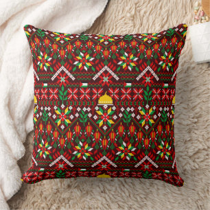 Palestine Tatreez Traditional Embrodery Cushion